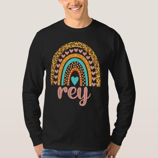 Rey Naam Verjaardag Shirt Gift (Voorkant)