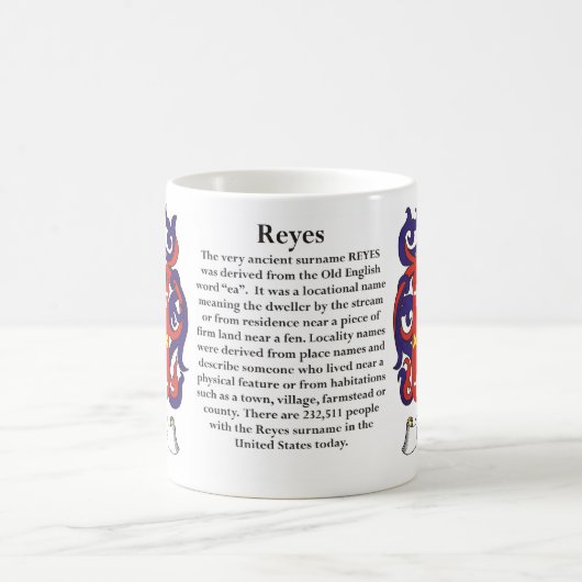 Reyes Family Coat of Arms Mok (Center)