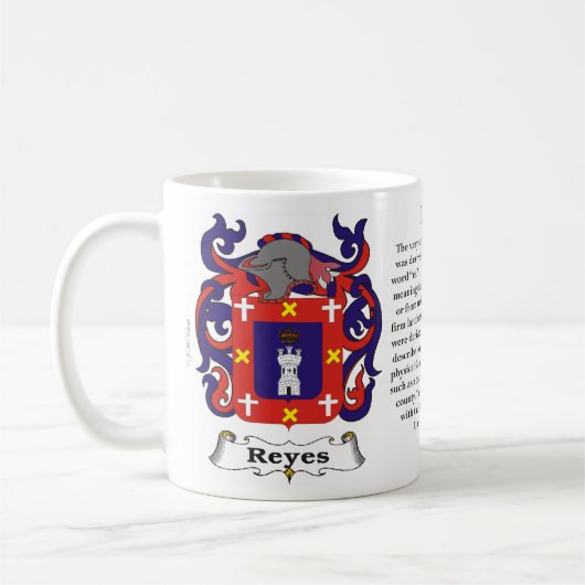 Reyes Family Coat of Arms Mok