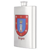 Reyes Heraldic Shield Heupfles (Links)