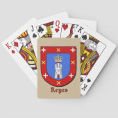 Reyes Heraldic Shield Pokerkaarten (Achterkant)