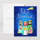Reyes magos Briefkaart (Voorkant / Achterkant)
