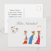 Reyes Magos de Oriente Briefkaart (Voorkant / Achterkant)