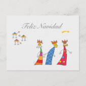 Reyes Magos de Oriente Briefkaart (Voorkant)