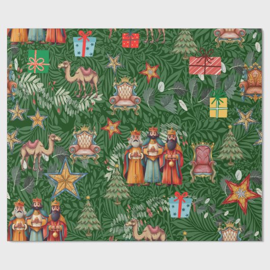 Reyes Magos de Oriente Cadeaupapier (Vlak)