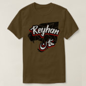 Reyhan prnom calligrafi en arabe 1 t-shirt (Design voorkant)