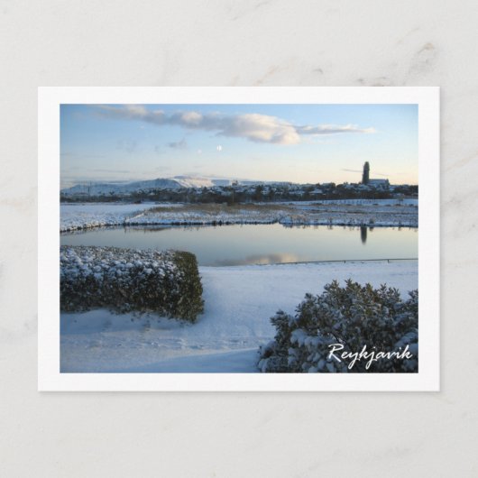 Reykjavík Briefkaart (Voorkant)