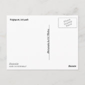 Reykjavik Collage Briefkaart (Achterkant)