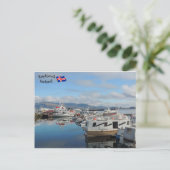 Reykjavik Harbour, IJsland Briefkaart (Staand voorkant)