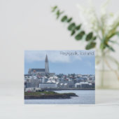 Reykjavík, het Briefkaart van IJsland (Staand voorkant)