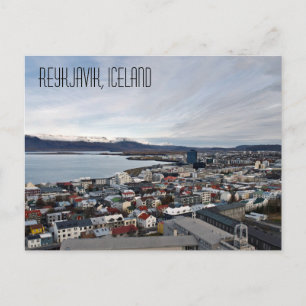 Reykjavik, Iceland Briefkaart
