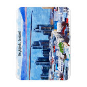 Reykjavík Iceland City Uitzicht Waterverf Magneet (Verticaal)