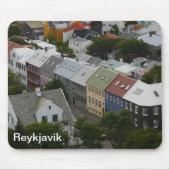 Reykjavik Iceland Mousepad Muismat (Voorkant)