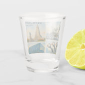 Reykjavik Iceland multiview  Shot Glas (Achterkant)