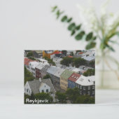 Reykjavik Iceland Postcard Briefkaart (Staand voorkant)