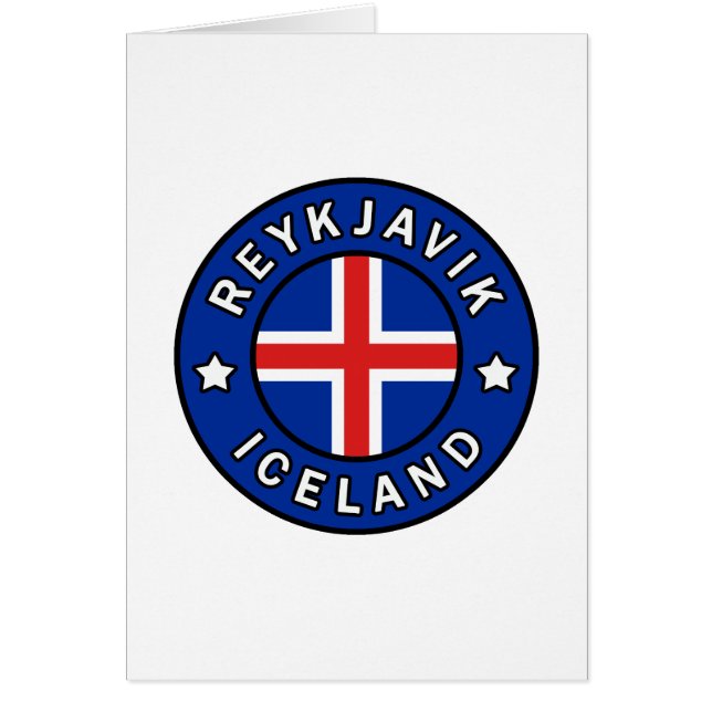 Reykjavik IJsland (Voorkant)