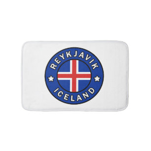 Reykjavik Ijsland Badmat