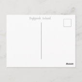Reykjavík, IJsland Briefkaart (Achterkant)