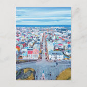 Reykjavík, IJsland Briefkaart (Voorkant)