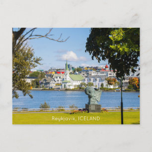 Reykjavik Ijsland Briefkaart