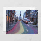 Reykjavik Ijsland Briefkaart (Voorkant / Achterkant)