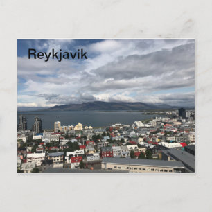Reykjavik, IJsland Briefkaart