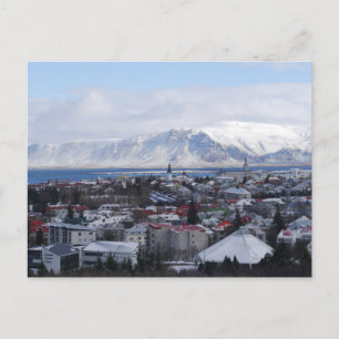 Reykjavík, IJsland Briefkaart