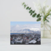 Reykjavík, IJsland Briefkaart (Staand voorkant)
