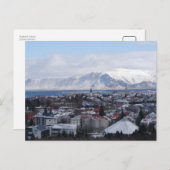 Reykjavík, IJsland Briefkaart (Voorkant / Achterkant)