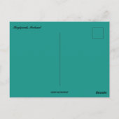 Reykjavík Ijsland Briefkaart (Achterkant)