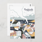Reykjavik, IJsland, Briefkaart (Voorkant / Achterkant)
