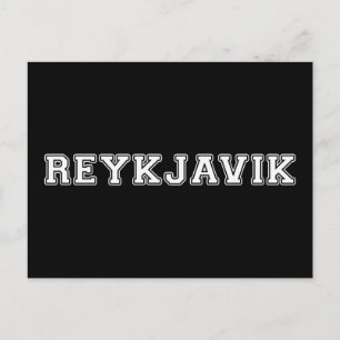 Reykjavik Ijsland Briefkaart