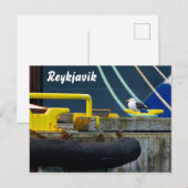 Reykjavik, IJsland briefkaart (Voorkant / Achterkant)