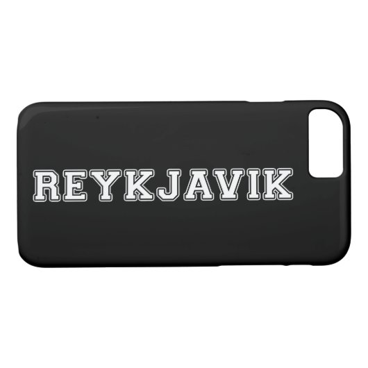Reykjavik Ijsland Case-Mate iPhone Case (Achterkant (Horizontaal))