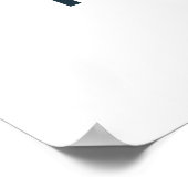 Reykjavik IJsland Duurzame Groene Stad Poster (Hoek)