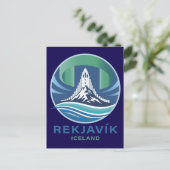 Reykjavik IJsland Europa Briefkaart (Staand voorkant)