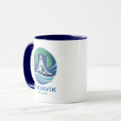 Reykjavik IJsland Europa Mok (Voorkant links)