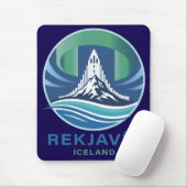 Reykjavik IJsland Europa Muismat (Met muis)