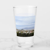 Reykjavik IJsland Europa Reisfoto Glas (Achterkant)