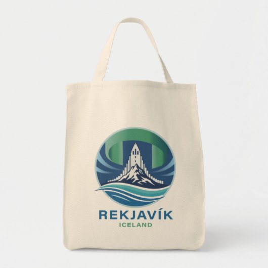 Reykjavik IJsland Europa Tote Bag (Voorkant)