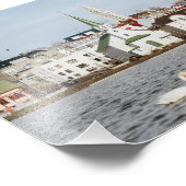 Reykjavik IJsland Foto Afdruk (Hoek)