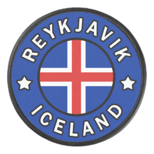 Reykjavik Ijsland Hockey Puck