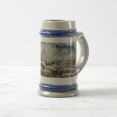 Reykjavik, IJsland in de winter. Bierpul (Voorkant rechts)