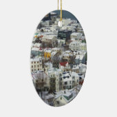 Reykjavik IJsland Keramisch Ornament (Rechts)