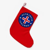 Reykjavik Ijsland Kleine Kerstsok (Voorkant (Hangend))
