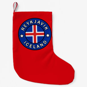 Reykjavik Ijsland Kleine Kerstsok