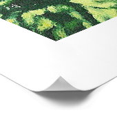 Reykjavik IJsland landschapskunst door Pola.B.Alex Poster (Hoek)