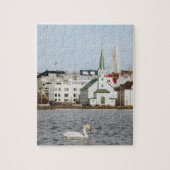 Reykjavik IJsland Legpuzzel (Verticaal)