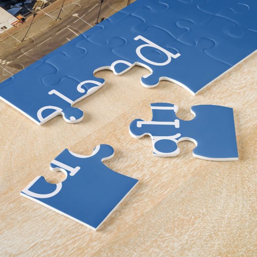 Reykjavik Ijsland Legpuzzel (Zijkant)