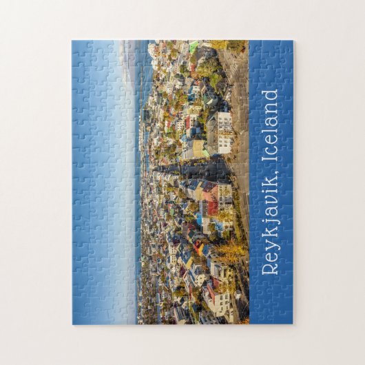 Reykjavik Ijsland Legpuzzel (Verticaal)